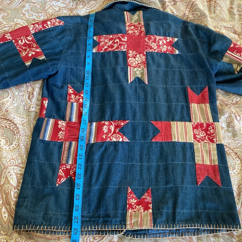Susan Bristol Patchwork Jacket - image 7